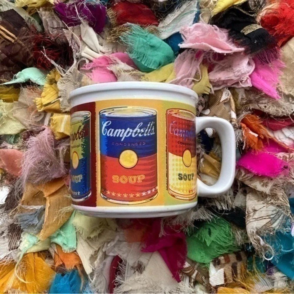Andy Warhol Campbell’s soup can mug